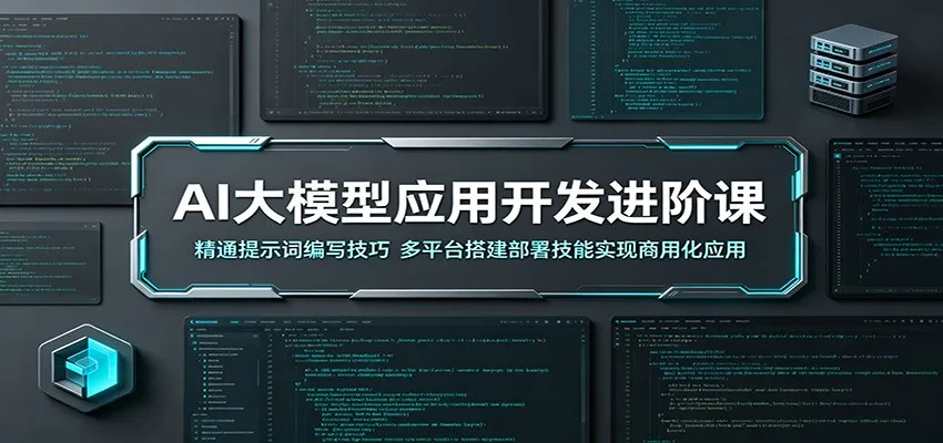 AI大模型应用开发进阶课：精通提示词编写技巧，多平台搭建部署技能实现商用化应用-小洋博客-新起点