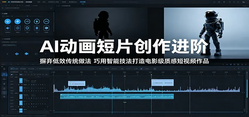 AI动画短片创作进阶：摒弃低效传统做法，巧用智能技法打造电影级质感短视频作品-小洋博客-新起点