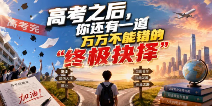 付费文章：高考之后，你还有一道万万不能错的“终极抉择”-小洋博客-新起点