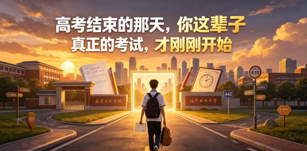 付费文章：高考结束的那天，你这辈子真正的考试，才刚刚开始-小洋博客-新起点